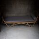 Daybed rotin Louis Sognot 1960