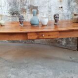 Table de ferme en merisier