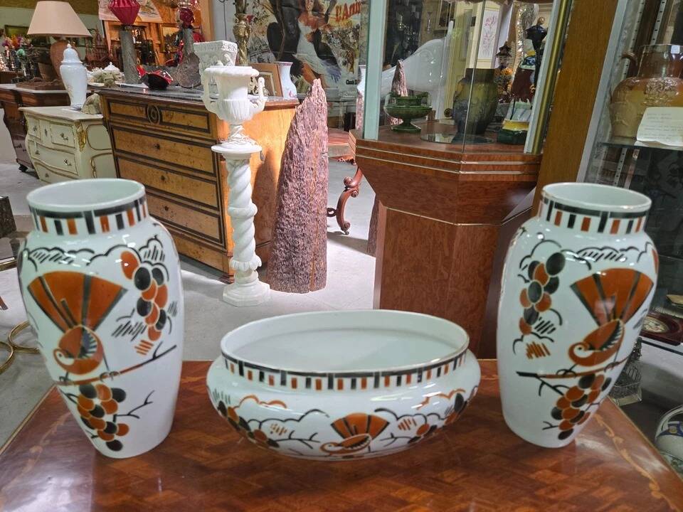 Lunéville earthenware (Keller & Guérin) – Art Deco – 20th century