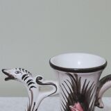 Carafe à décanter 375ml en faïence italienne Bassano