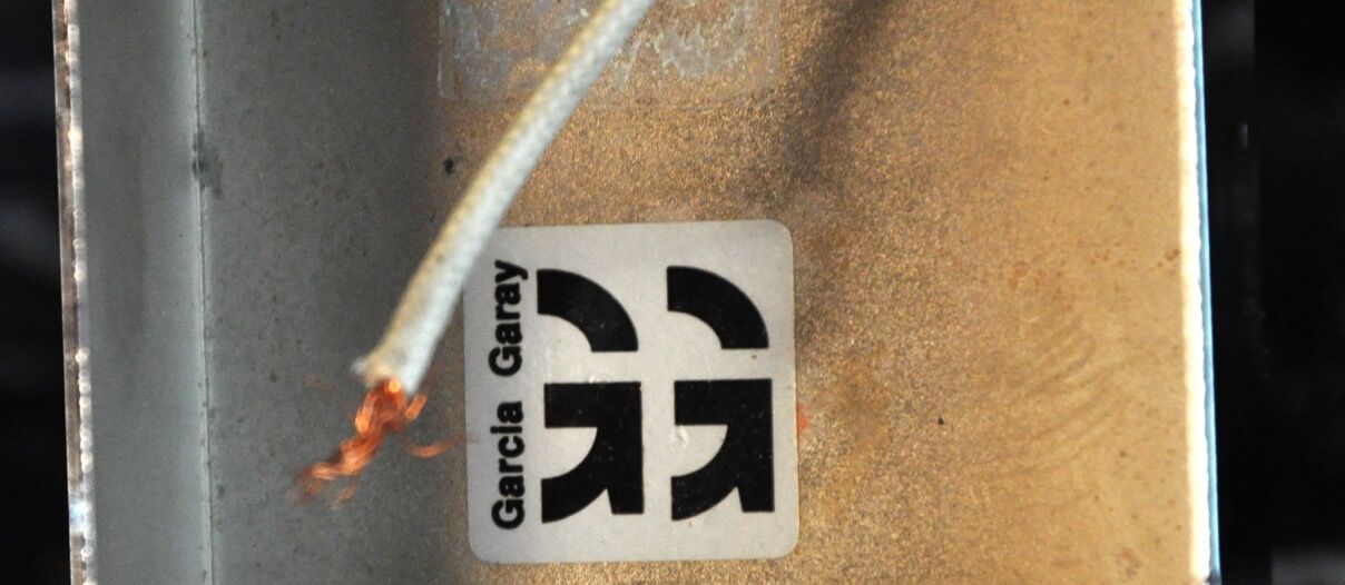 Pair of wall lamps by Garcia Garay, Spain, 1970