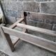 Solid oak farmhouse table, 200 cm