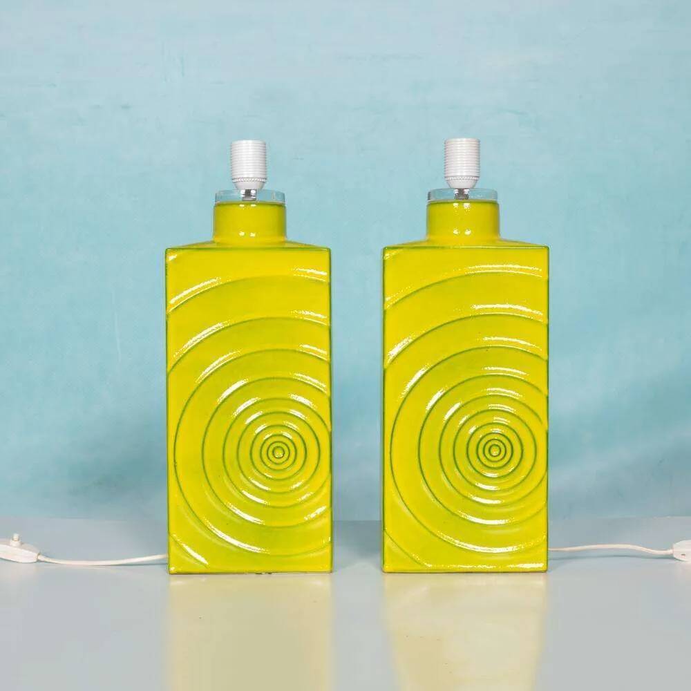 Zyklon table lamp from the 1970s by Cari Zalloni for Steuler