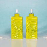 Zyklon table lamp from the 1970s by Cari Zalloni for Steuler