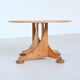 Table à manger sculpturale Sjoerd Soeters en bouleau Lundia Pays-Bas