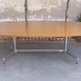 Large conference table by Giancarlo Piretti Castelli edition 60-1970
