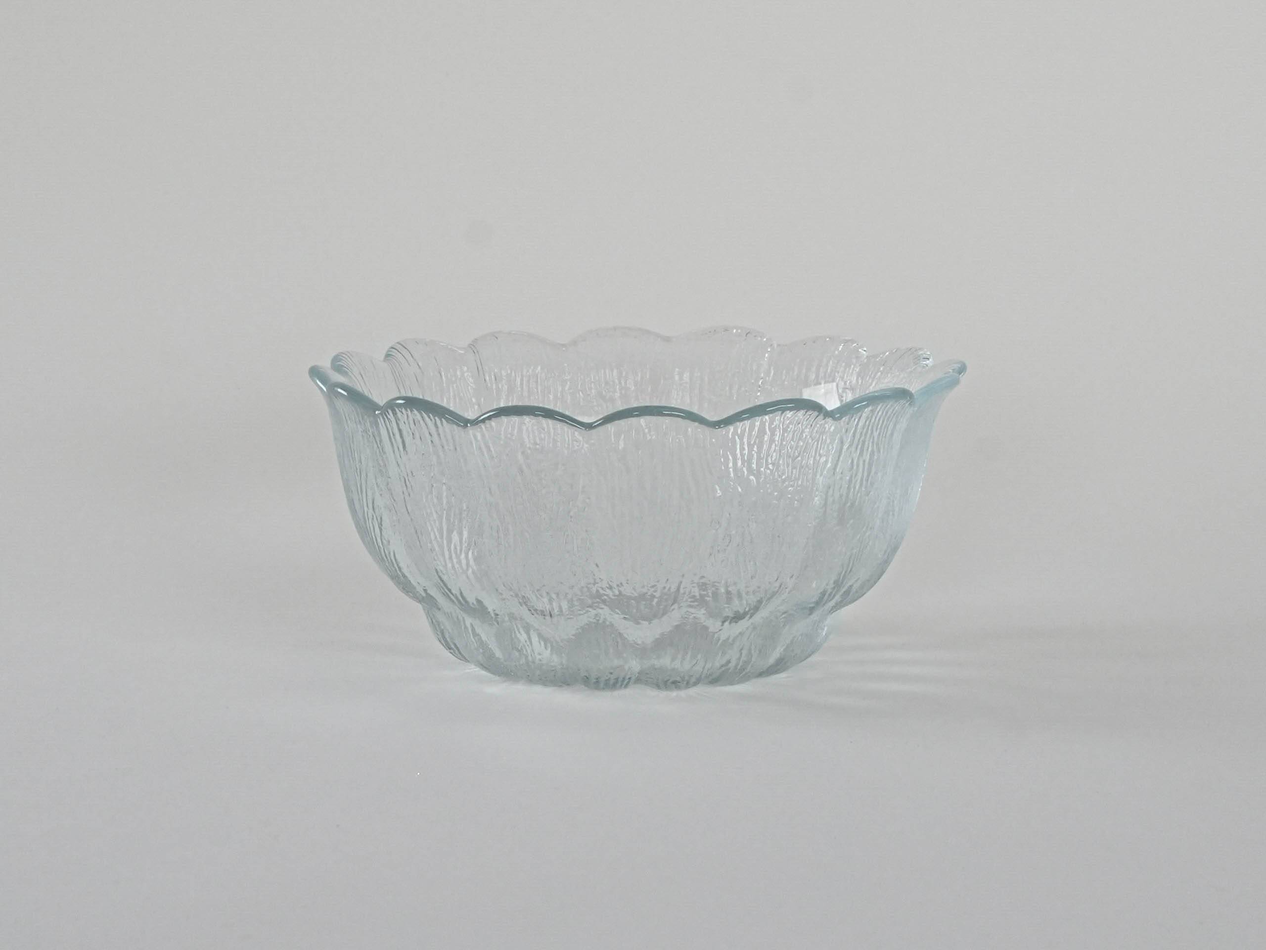 Glass bowl, Danish design, 1970s, manufacturer: Holmegaard