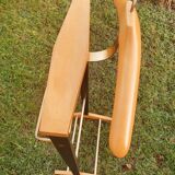 Night valet in beech and brass by Fratelli