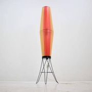 Big Midcentury Space Age Rocket Lamp, 1970s
