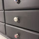 Buffet / commode completely revamped – unique piece – numerous drawers