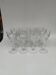 12 large crystal glasses from Saint Louis, 1930s.