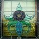 Separation of three Art Deco stained glass doors from the 1900s