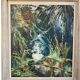 REMILANDOU, HSP tropical river landscape signed 20th century