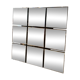 Miroir mosaïque deknudt vintage 90cmx90cm