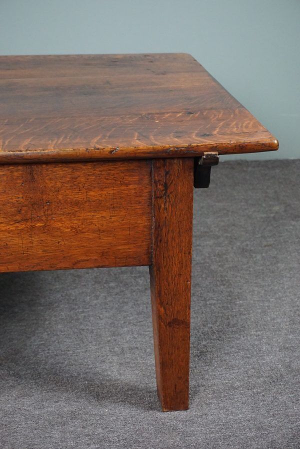 French coffee table in antique wood