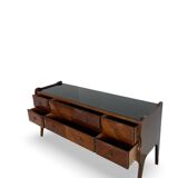 Italian Cantu rosewood chest of drawers, 1950s