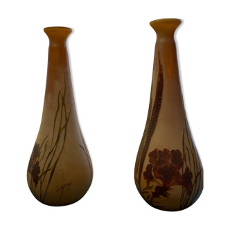 Paire de vases Legras