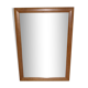 Mirror domed wooden frame 73x53, 80s