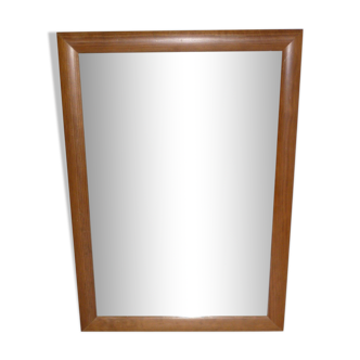 Mirror domed wooden frame 73x53, 80s