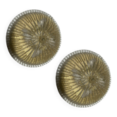 Murano Glass Flushmounts Set of 2