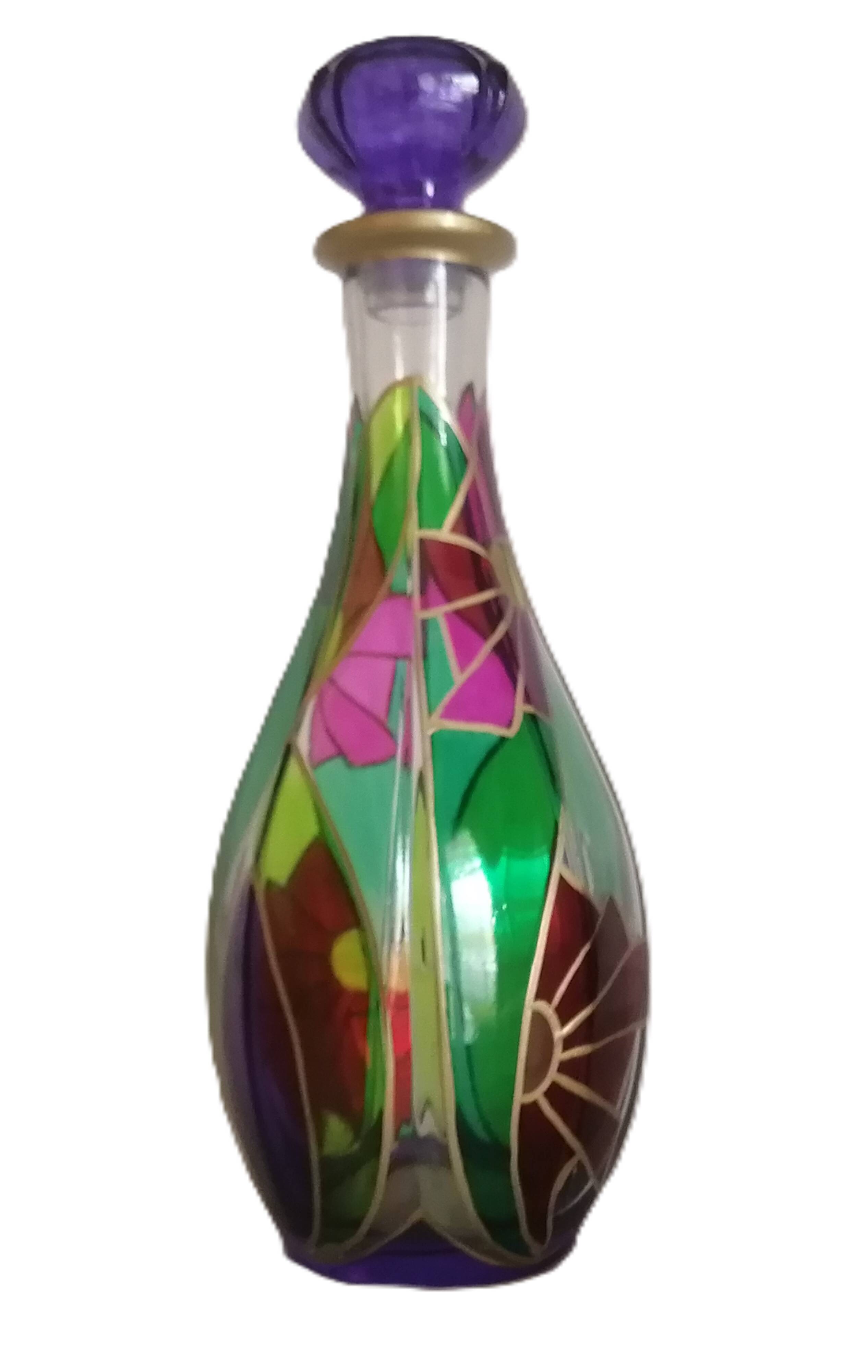 Art Deco glass carafe from Murano, Punto Arte workshop, Luigi Bormiol style.