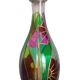 Art Deco glass carafe from Murano, Punto Arte workshop, Luigi Bormiol style.