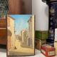 Huile sur carton vintage