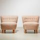 Pair of Swedish Lounge Chairs 1940s