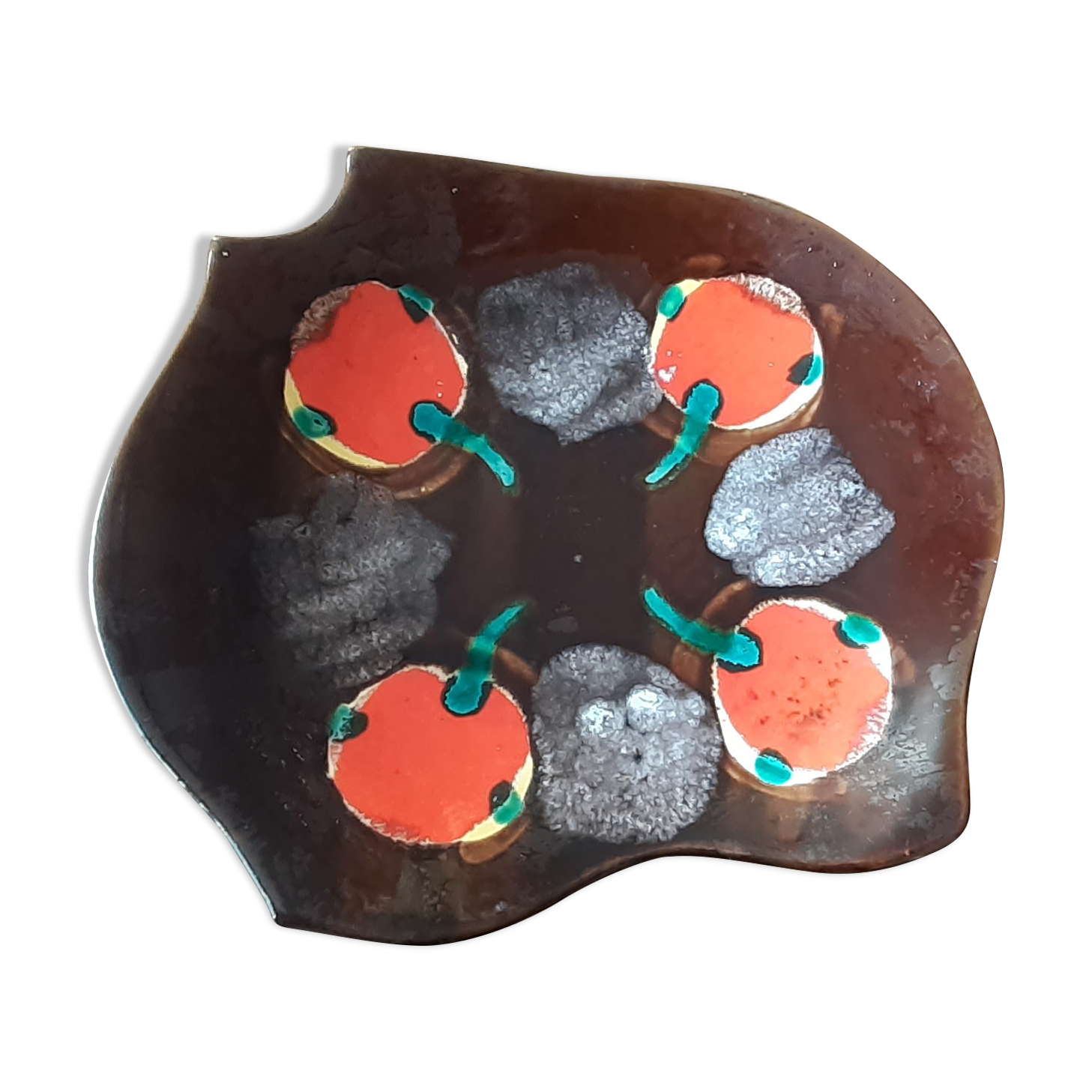 Vintage ceramic dish Vercor