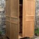 Parisian art deco wardrobe solid raw wood wardrobe