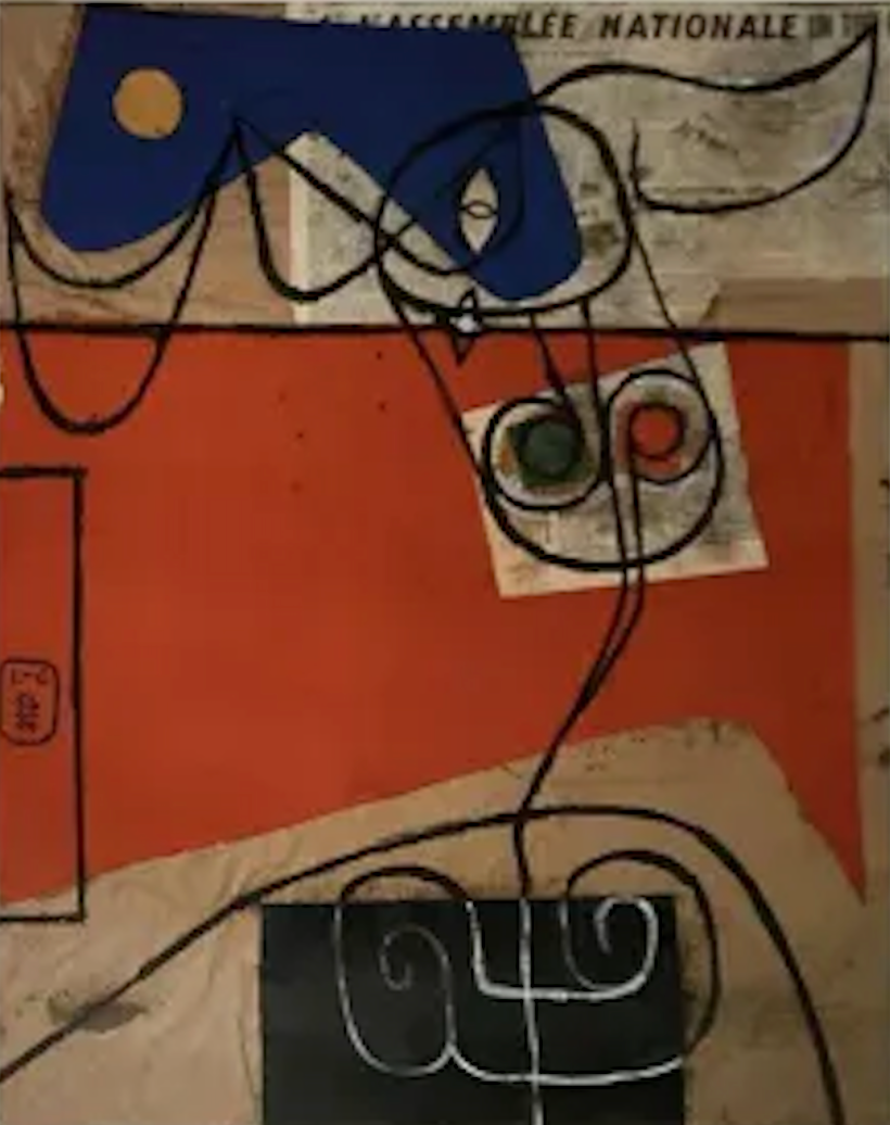 Original offset lithography Le Corbusier Galerie Zlotowski 2005