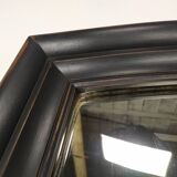Black bistro mirror