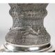 Pair of Silver Metal Vases, Asia