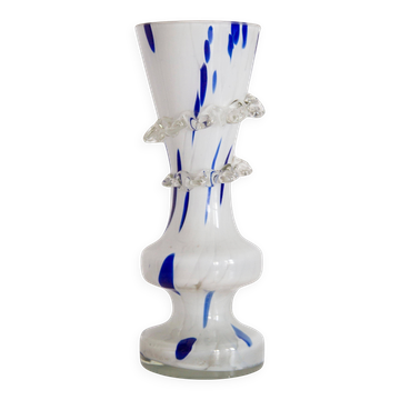 "SCARF" VASE in Vintage Murano Glass Mid-Century