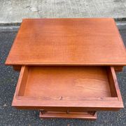 Louis Philippe chest of drawers in solid wood with 3 drawers.