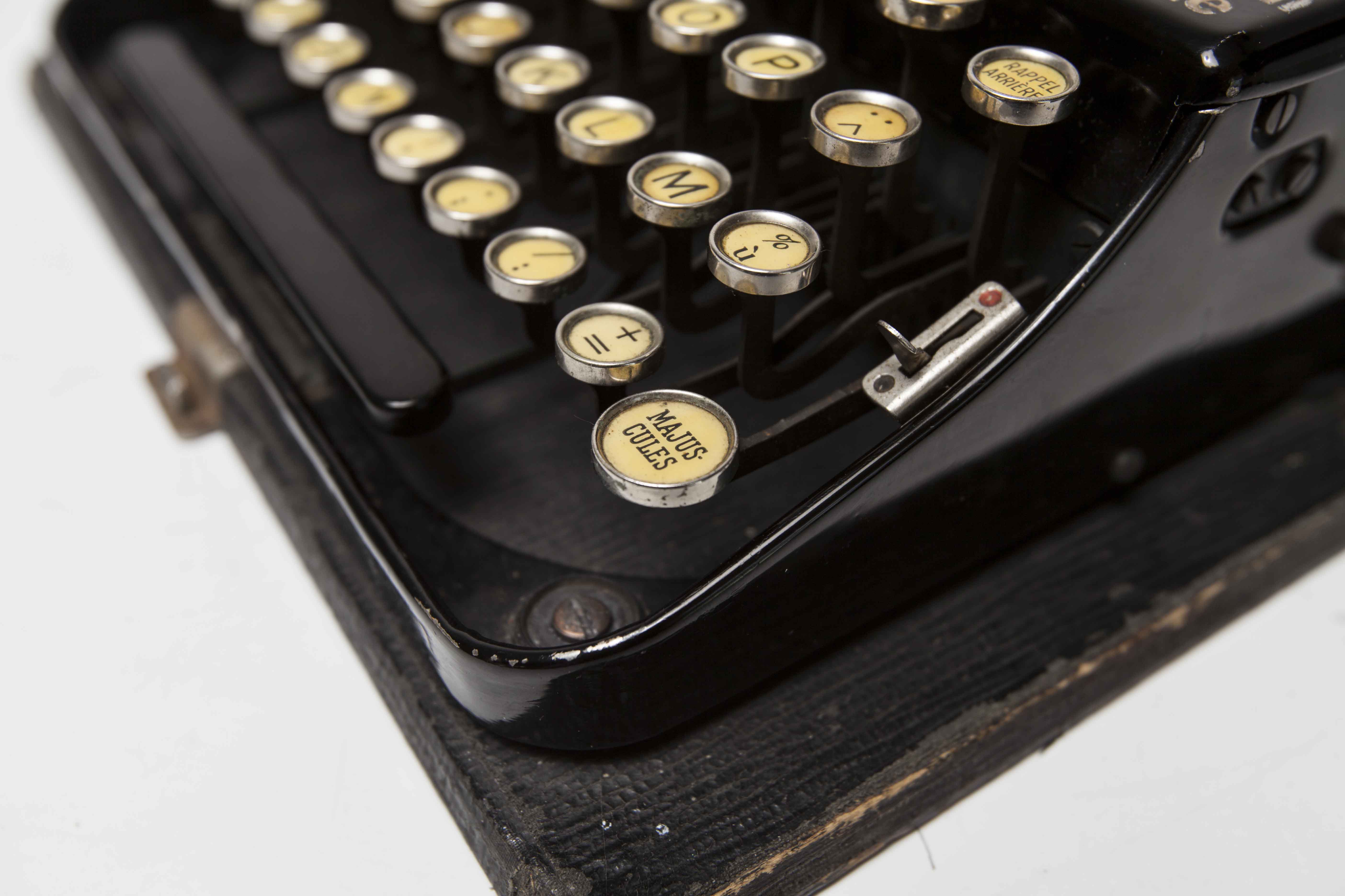 Revised Remington Portable Typewriter and New Ribbon