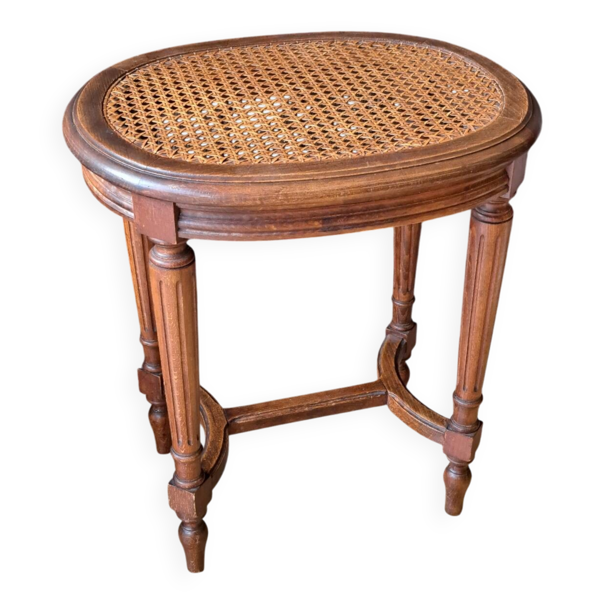 Antique piano stool