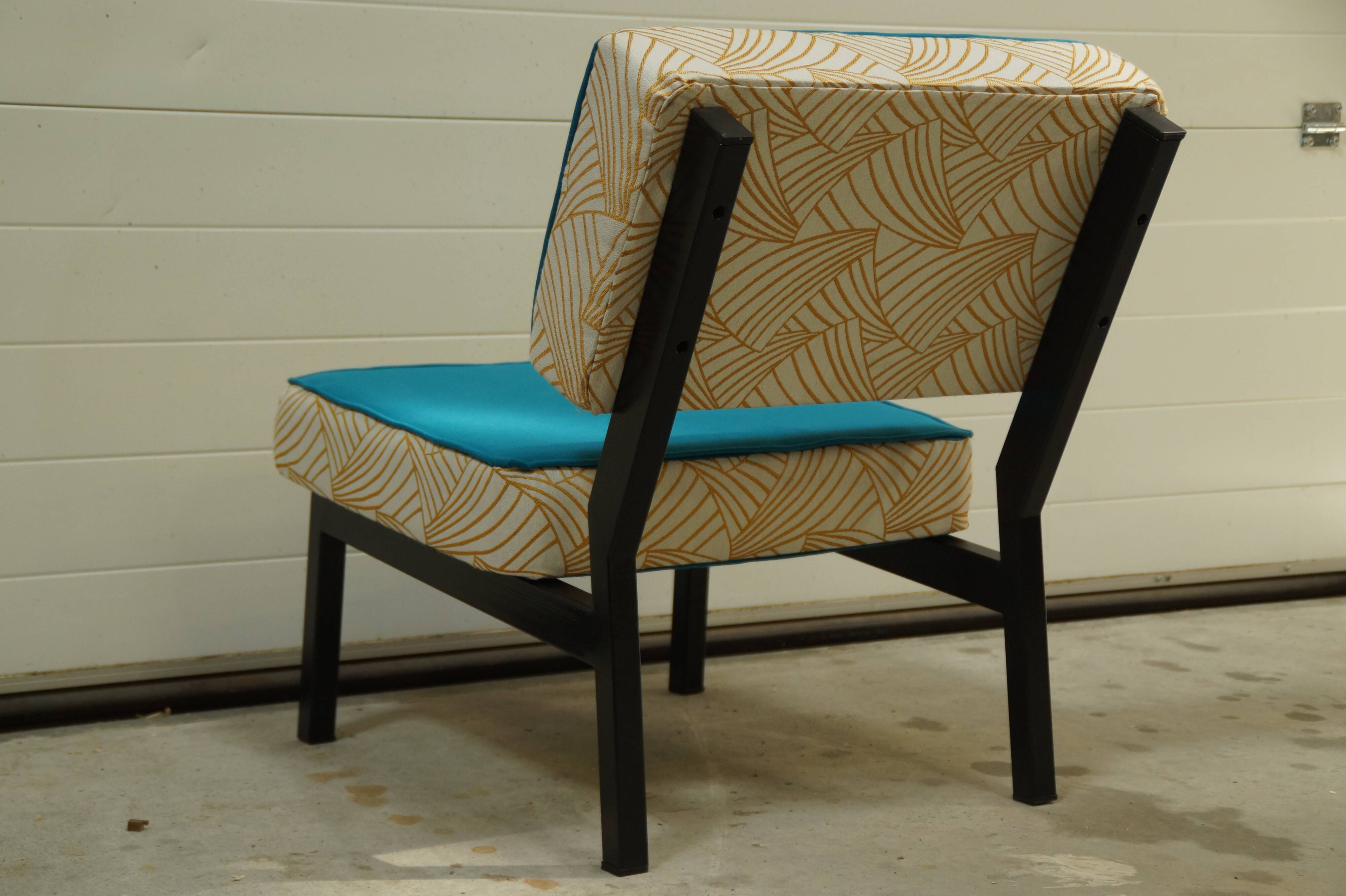 Restored vintage armchair