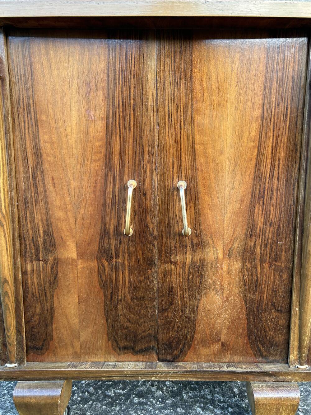 Art Deco bar cabinet, rosewood, 1930s