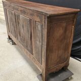 Large country oak sideboard