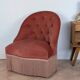 Velvet frog armchair