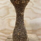 Vase coquillages vintage