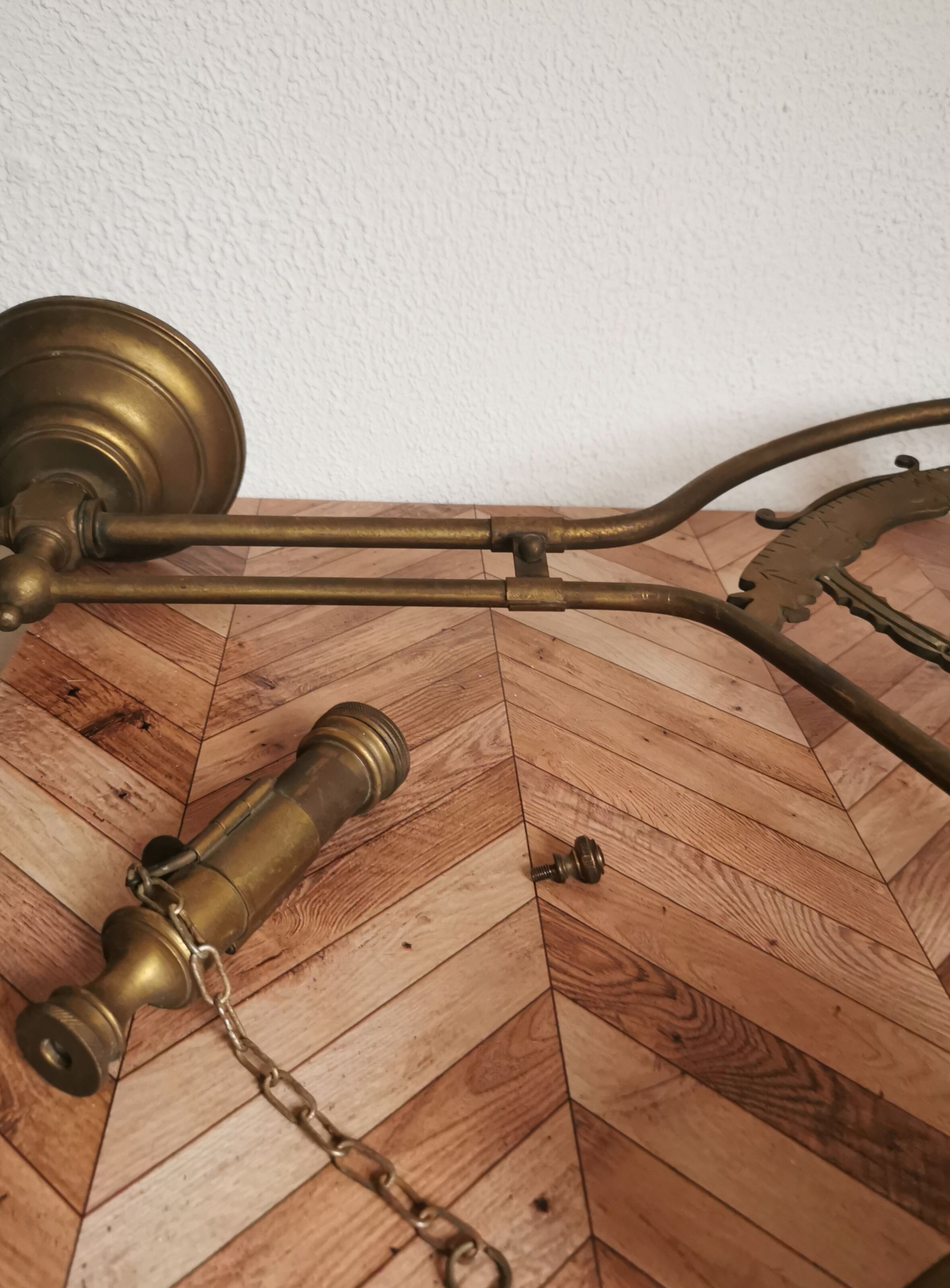 Brass billiard chandelier marine decoration