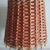 Rattan table lamp