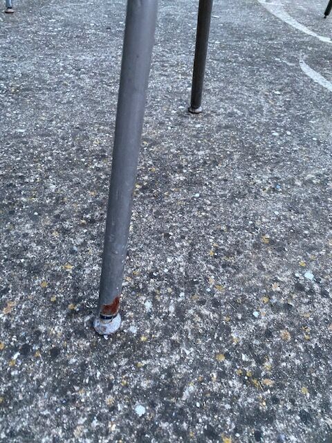 7 DSC 1965 chairs by Giancarlo Piretti published by Castelli, Italy.