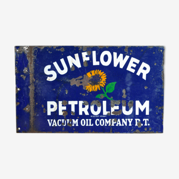 Double Sided Enamel Advertising Sign, Circa 1940