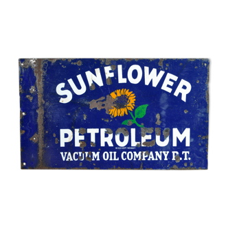 Double Sided Enamel Advertising Sign, Circa 1940