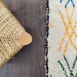 Colorful Moroccan carpet 70x105 cm