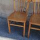 Set de 5 chaises bistrot vintage