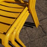 Lot de 4 chaises tolix modèle t4
